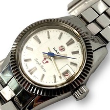 Orologio vintage svizzero RADO Purple Horse automatico data quadrante argento...