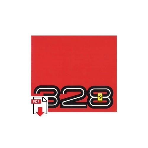 Brochure 1985 ferrari 328 - brochure,