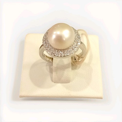 Fogi silver anello - silver, perla