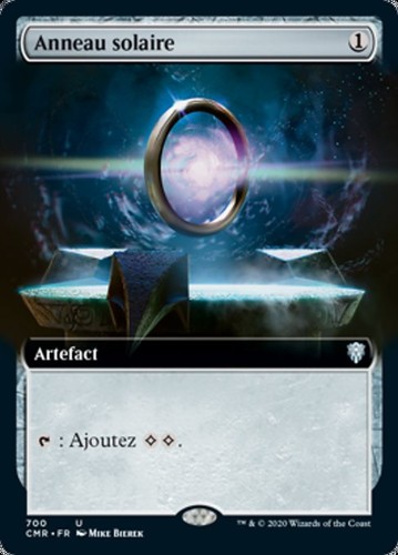 Mtg sol ring 700 foil - foil, exc