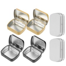  Scatole per campioni da 6 pezzi Contenitore per caramelle in ferro