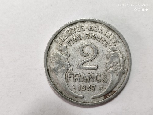 Moneta franchi francia - franchi, 1947