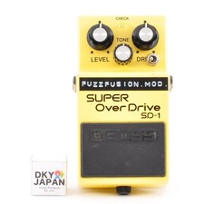 Boss SD-1 Modified SuperOverdrive FuzzFusion Clipping 1N34A&LED3mm Usato JP#64373
