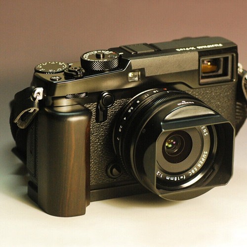 Fotocamera legno ebano - fotocamera,