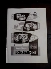 LOMBARDINI TRATTORI GOMMA CINGOLI TL8 TL30 TL25 TL40 DA RIVISTA Anni "50