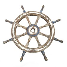 TIMONE  IN LEGNO gigante