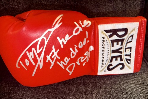 Guanto cleto reyes firmato - guanto,