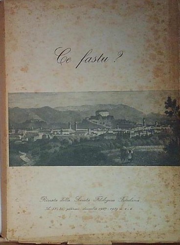 Fastu rivista di filologia - rivista,