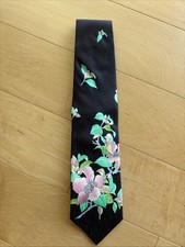 Beautiful black silk floral