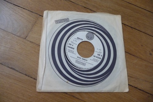 Black sabbath 45t - black, paranoid/