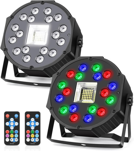 Par led rgb con luce - led,
