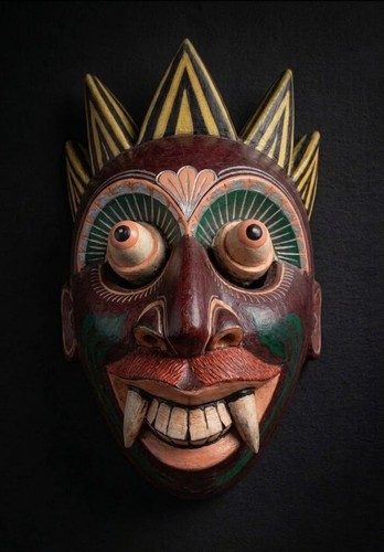 Maschera diavolo demone - demone, in