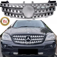Per Mercedes Classe M Griglia Radiatore Anteriore 2005 - 2008 W164 ML320 280 420 Cromata