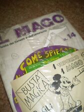 RARISSIMO TOPOLINO 902 11 MARZO 1973 INCELLOPHANATO CON RIVISTA "IL MAGO" GADGET