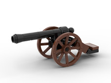 MOC di pezzi LEGO® cannone