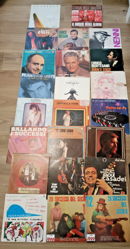 Lotto stock dischi vinile - stock,