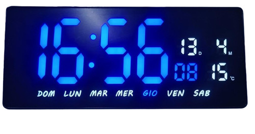 Orologio parete digitale - digitale, a