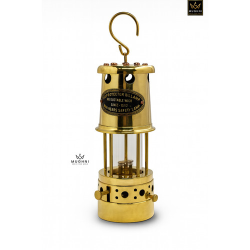 Ship oil lantern brass - oil,