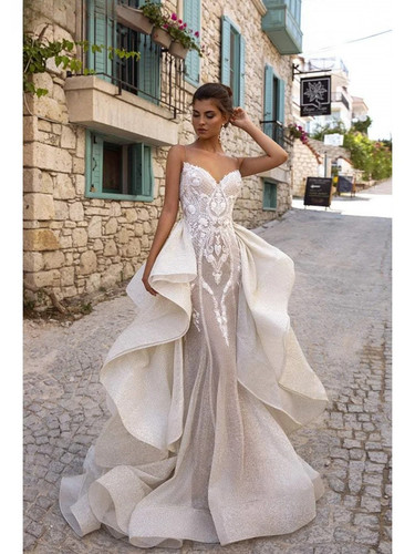 Abiti sposa senza spalline - da,