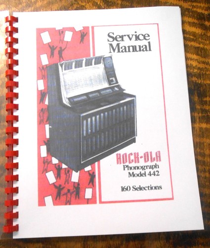 Rock ola 442 jukebox - 442, manuale