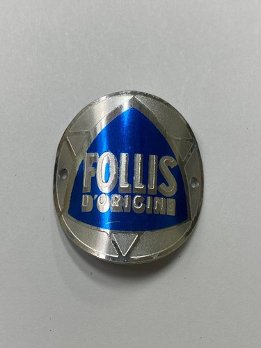 Targa testa bicicletta follis - bicicletta,