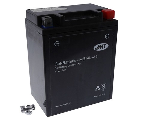 Batteria jmt gel yb14l 12v - batteria,