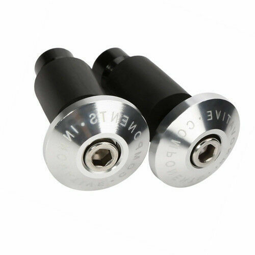 Tappi manubrio argento - , 7/8