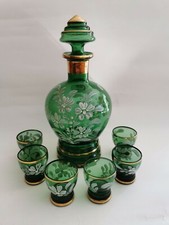 Bottiglia da liquore e 6