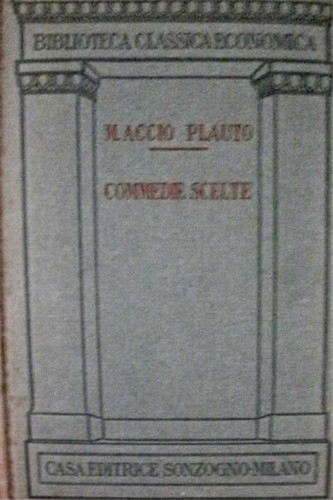 Plauto commedie scelte - commedie,
