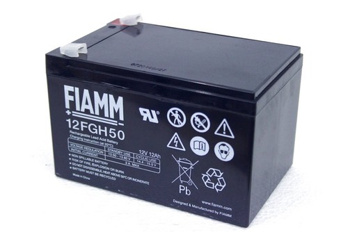 Batteria fiamm 12fgh50 12v - 12v, 12a