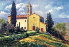 Mugello DICOMANO-chiesa di