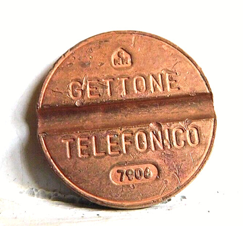 Gettone telefonico zecca - zecca, cmm