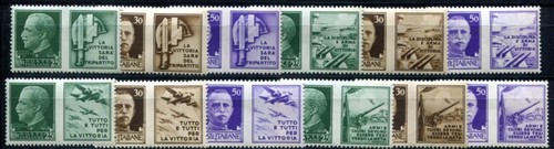 Italia 1942 304 - 304-307p1-4, **