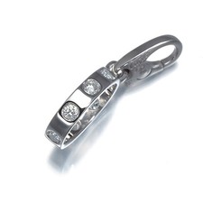 Auth Cartier Pendant Diamond