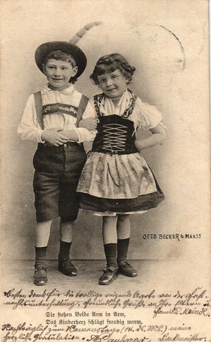 Bambini abiti tradizionali - bambini, in