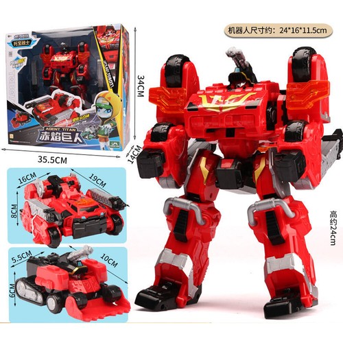 Robot trasformatore tobot - robot, v