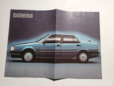Fiat Croma , Depliant Bifacciale Informazione Pubblicitaria Quattroruote 