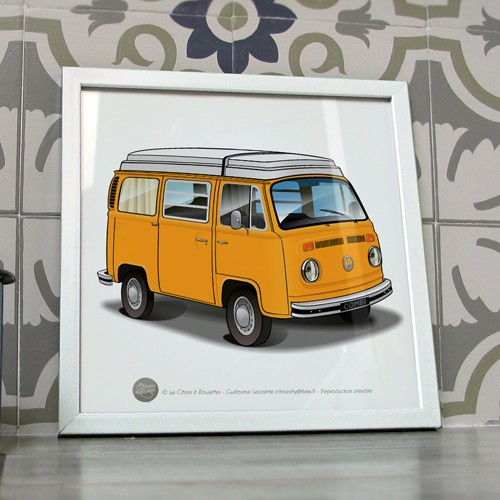 Poster combi westfalia van - westfalia,