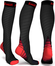 Calze Compressione Graduata Donna E Uomo, Calze Elastiche a Compressione Graduat