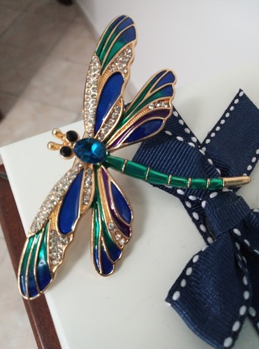 Grande spilla vintage chic - vintage, chic,oro