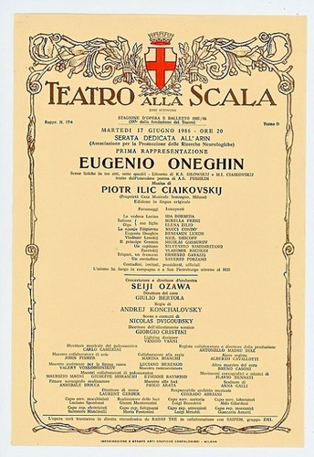 Locandina teatro alla scala - locandina,