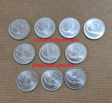 5  LIRE  DAL  1951 AL  1970