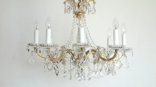 Lampadario antico palwa maria - lampadario,