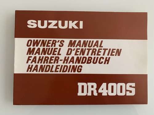 Suzuki 400 manuale - s,