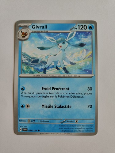 Carte pokémon givrali - -,
