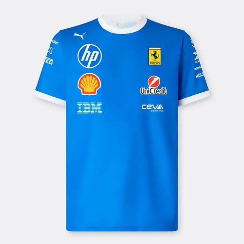 Shirt monza blu puma - t-shirt,