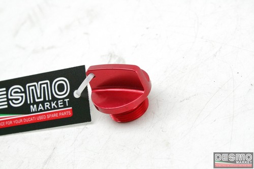 Tappo carico olio ergal rosso