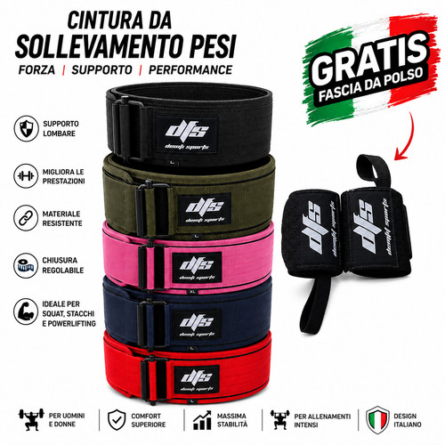 Cintura per sollevamento pesi