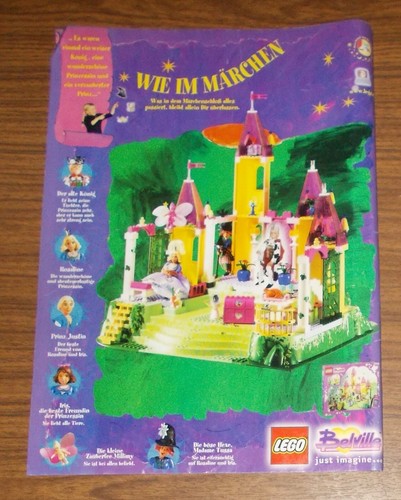 Rara pubblicità lego belville - rara,