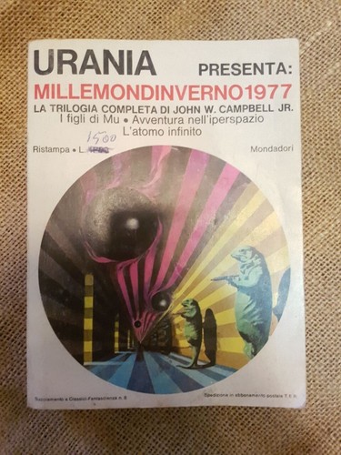 Urania millemondinverno 1977 - urania,